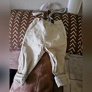 Pants with Suspenders